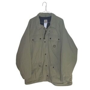 Carhartt Vintage Workwear Chore Jacket XLarge Mens Quilted Lined Pockets Utility